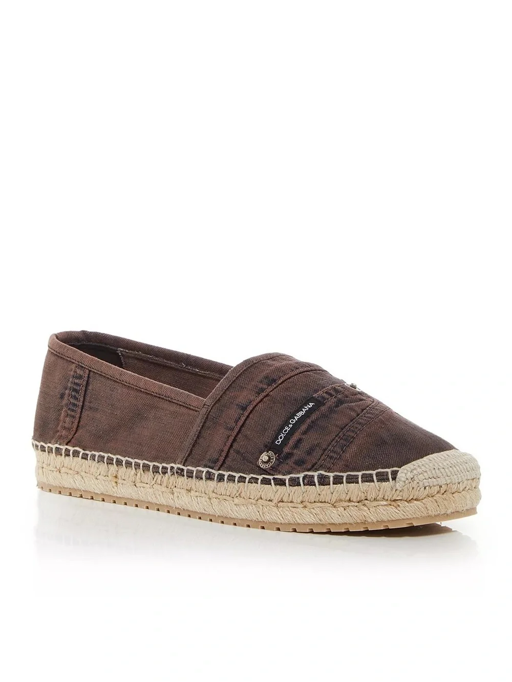 Dolce & Gabbana Men's Espadrille Flats, Size 42 (Made in Spain) New w/ Dust Bags
